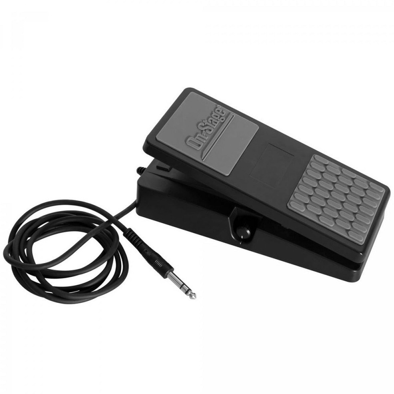On-Stage KEP100 Expression and Volume Pedal with  6ft 1/4 Cable