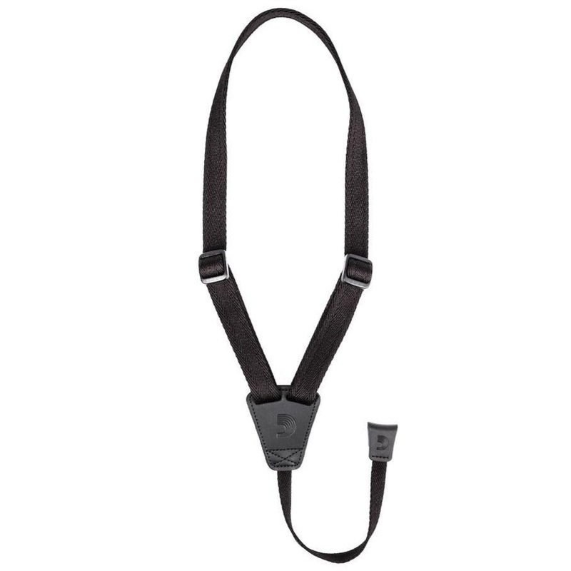 D’Addario Eco-Comfort Ukulele Strap, Black