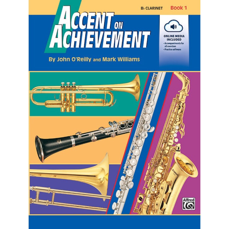 Alfred A-17084 Accent on Achievement Book 1 – Clarinet