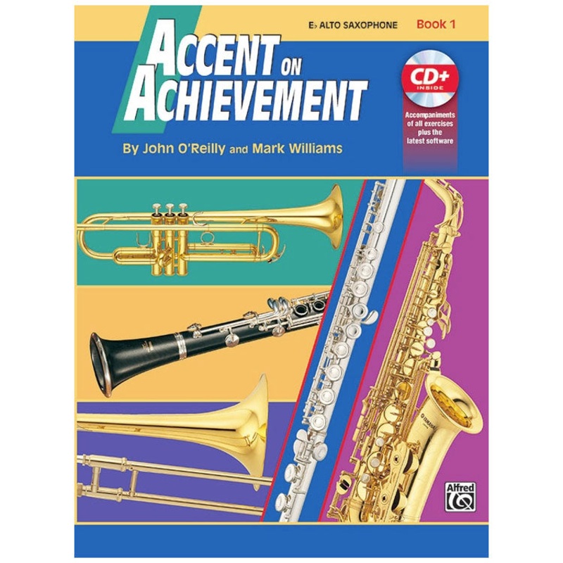 Alfred A-17087 Accent on Achievement Book 1 – Alto Sax