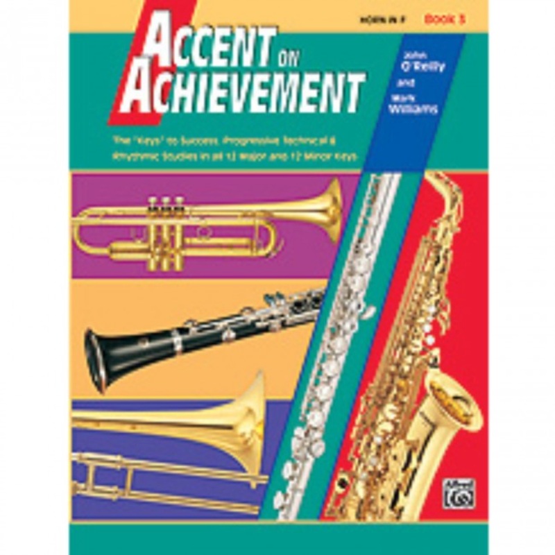 Alfred A-18063 Accent on Achievement Book 3 – Horn