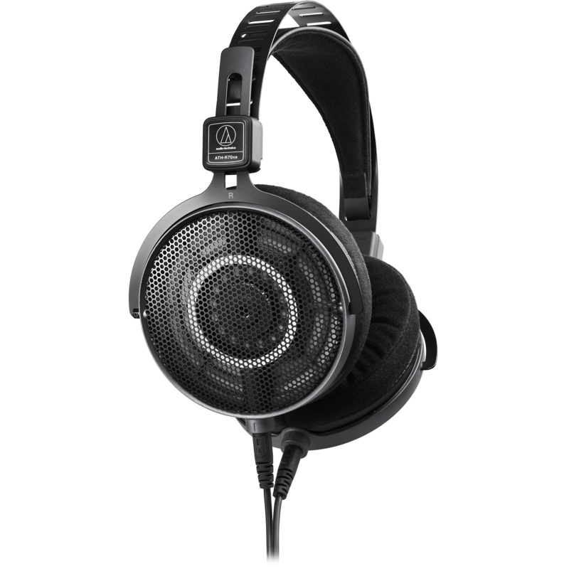 Audio-Technica ATH-R70XA Pro Flagship Studio Reference Headphones, Open Back