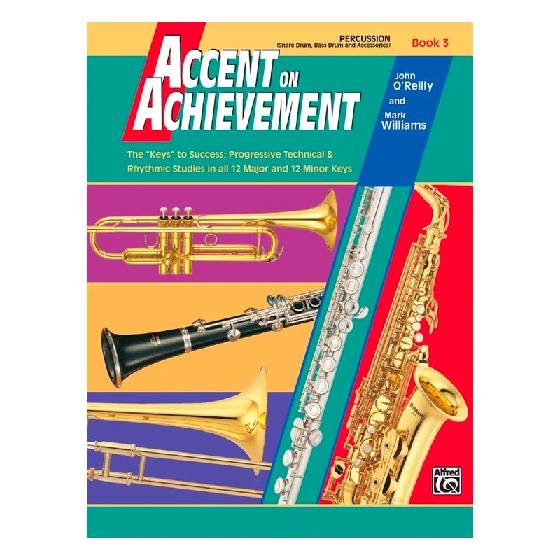 Alfred A-18069 Accent on Achievement Book 3 – Percussion