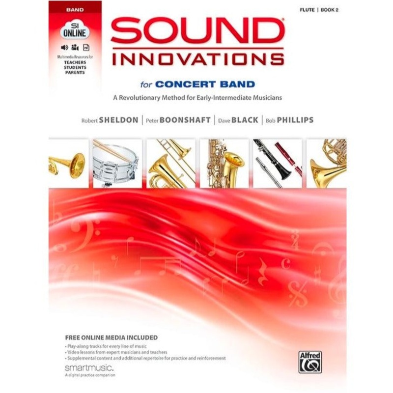 Alfred A-34549 Sound Innovations Concert Method Book 2 – Flute