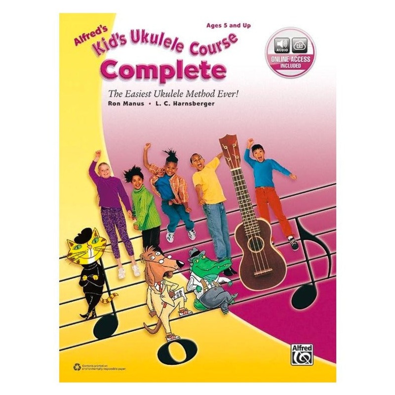 Alfred A-40521 Alfred’s Kid’s Ukulele Course Complete
