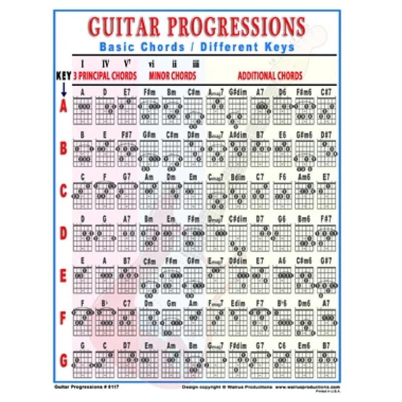 Walrus 8117 Guitar Progressions – Chords for Songs