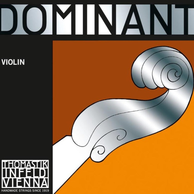 Thomastik 135B-4/4 Dominant Violin Set – Steel E, Ball – 4/4
