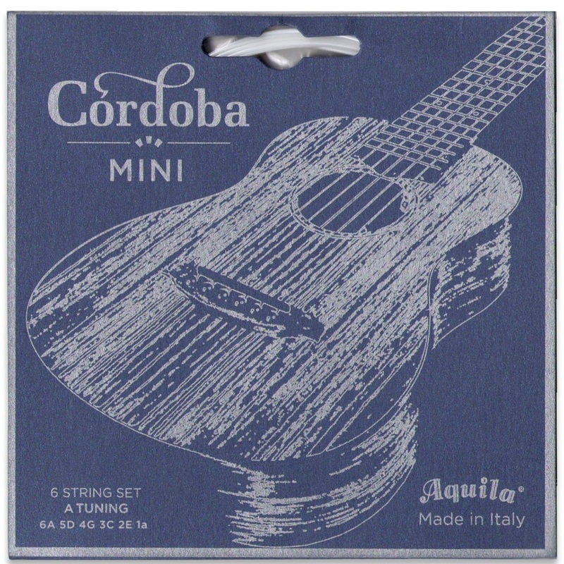 AquilaCorde 05279 Aquila Nylgut for Mini 6st w/ Ball End. Tuning A-A