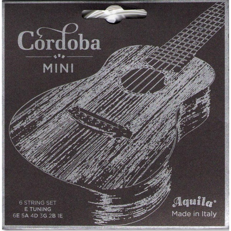 AquilaCorde 05280 Aquila Nylgut for Mini 6st w/ Ball End. Tuning E-E