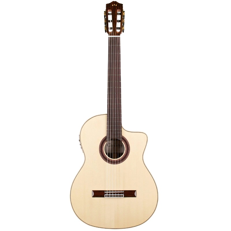 Cordoba GK-STUDIO-NEGRA Gypsy King Signature Solid Spruce top RW B/S Flamenco Guitar