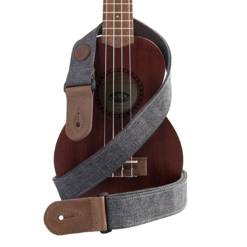 Kala K-DSTP-CL Ukulele Strap – Gray