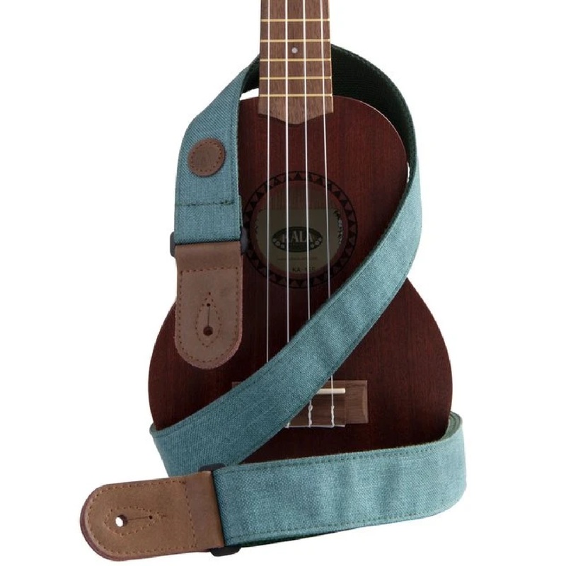 Kala K-DSTP-TQ Ukulele Strap – Blue