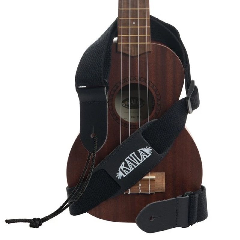 Kala K-STPC-BK Ukulele Strap – Black