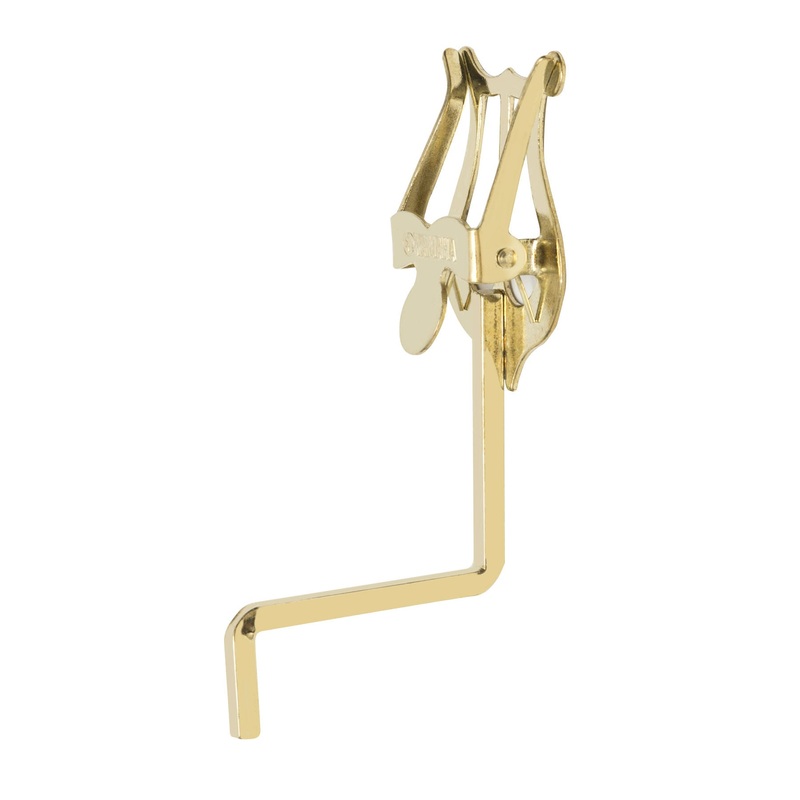 Yamaha YAC1515G Saxophone lyre; lacquered brass; Yamaha