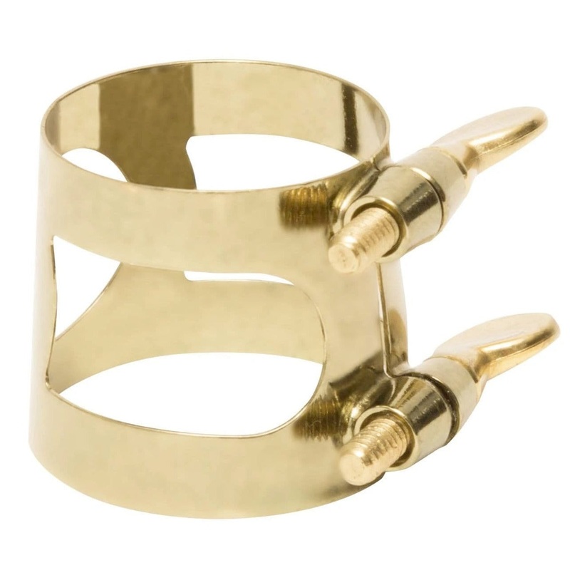 Yamaha YAC1607 Alto saxophone ligature; lacquered brass; Yamaha