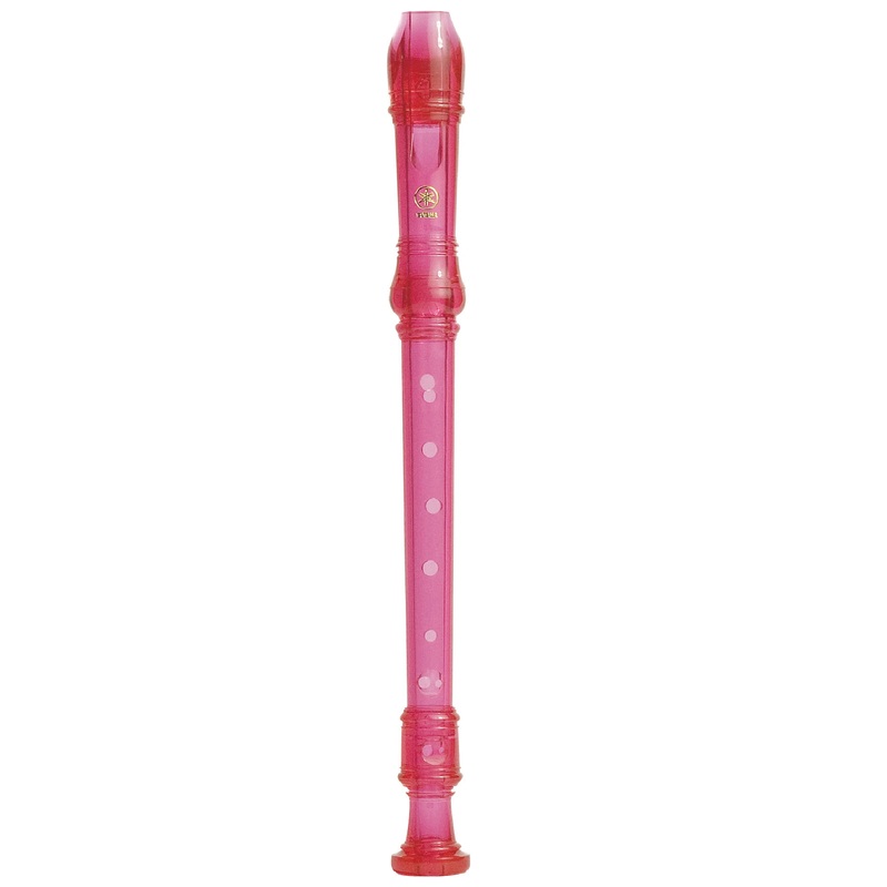 Yamaha YRS-20BP Soprano recorder, translucent pink