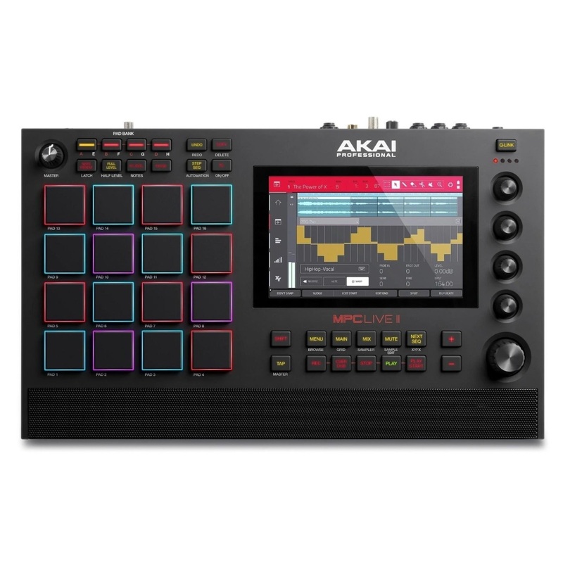 Akai MPCLIVE-II Standalone MPC w/7 Touch Display and Built-in Studio Monitors