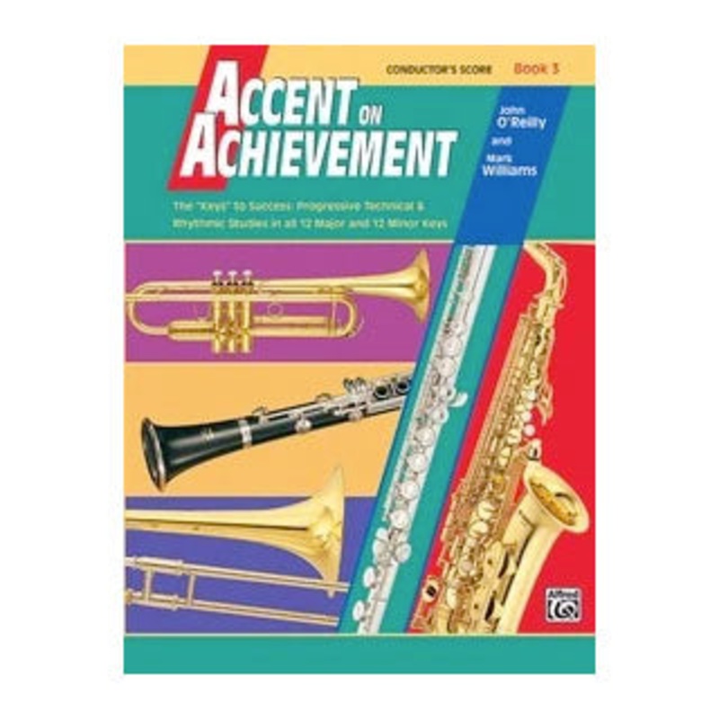 Alfred A-18072 Accent on Achievement Book 3 – Conductor’s Score