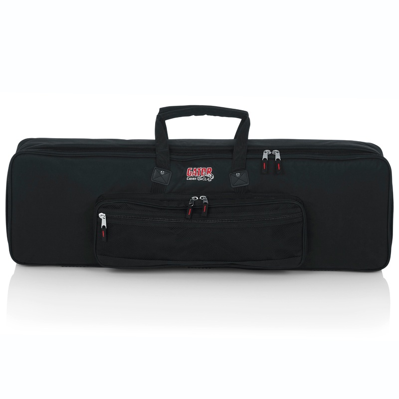 Gator GKB-61-SLIM Keyboard Bag for Slim 61-Key, 41.5 x 12.5 x 5