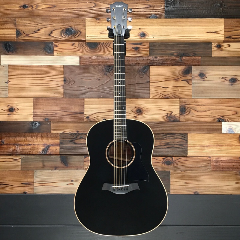 Taylor AD17E-BLACKTOP American Dream Black Top Acoustic-Electric Guitar (#1210060067)