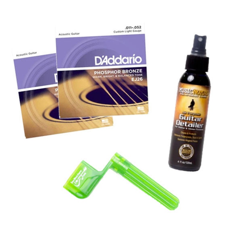 Acoustic Steel String Guitar Starter Pack 2