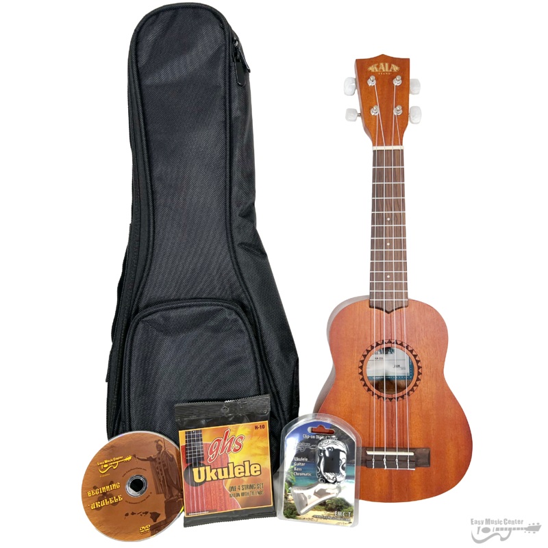 KA-15S Soprano Ukulele Bundle