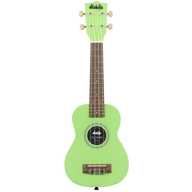 Kala UK-GRASSHOPPER Ukadelic Soprano Ukulele, Grasshopper