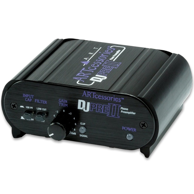 ART DJPRE-2 Turntable Preamp – Dual RCA inputs/outputs