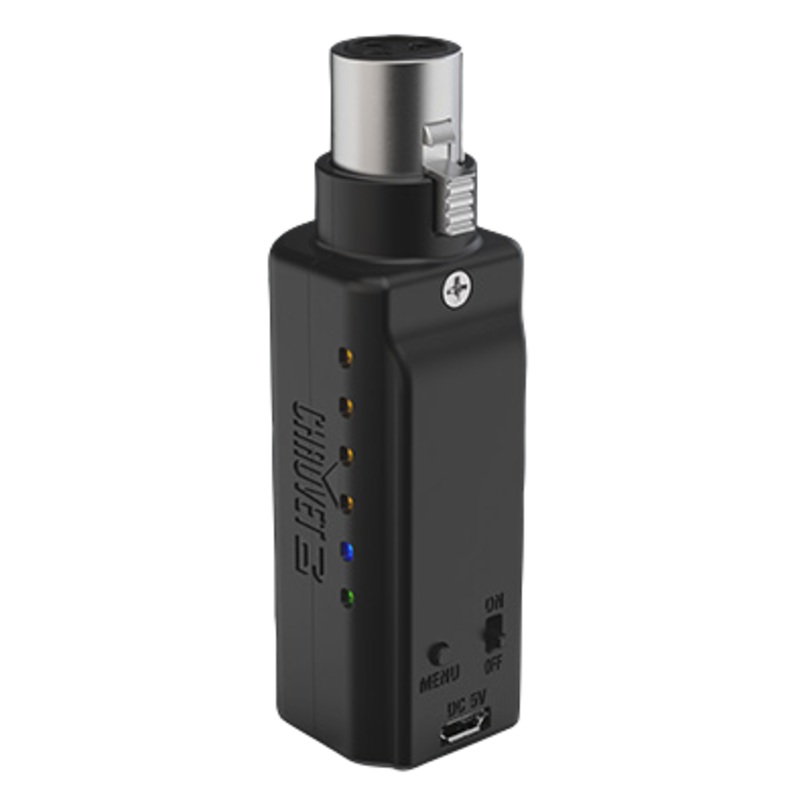 Chauvet DFIXLRRX Wireless D-Fi XLR Receiver, Battery Powered