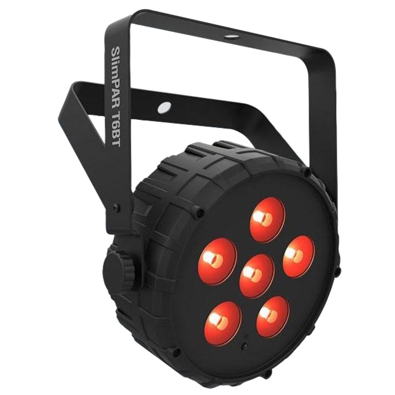 Chauvet DJ SLIMPART6BT RGB 6 Tri-Color LED Wash Light w/ Bluetooth
