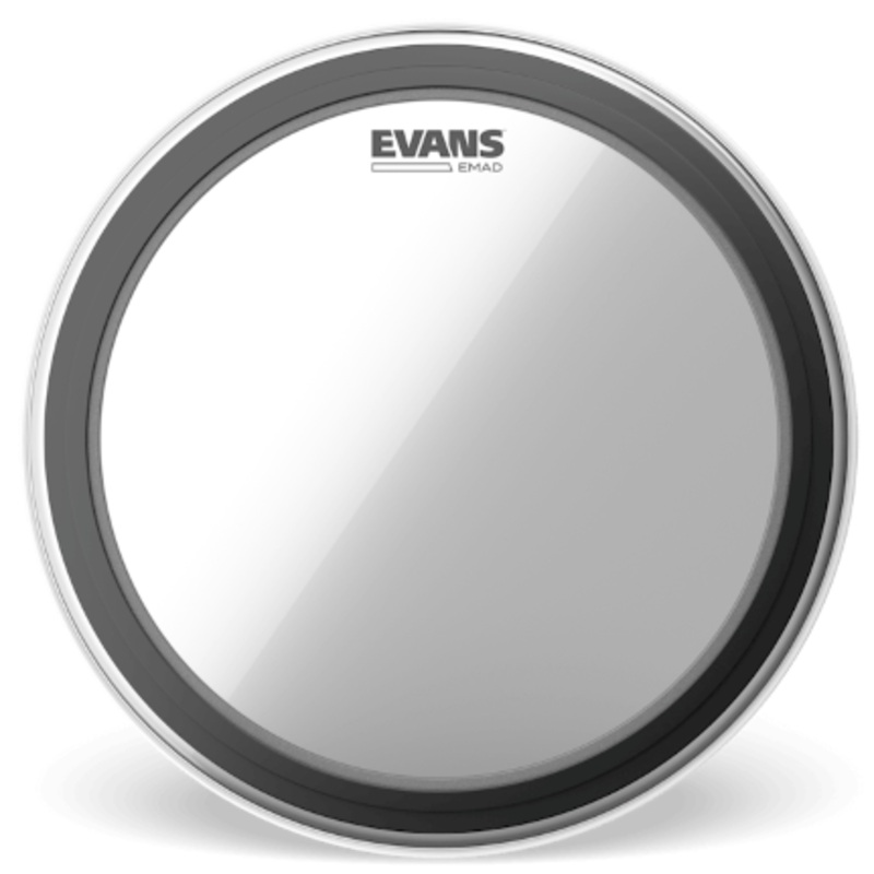 Evans BD16EMAD Clear Bass Drum Head, 16 Inch