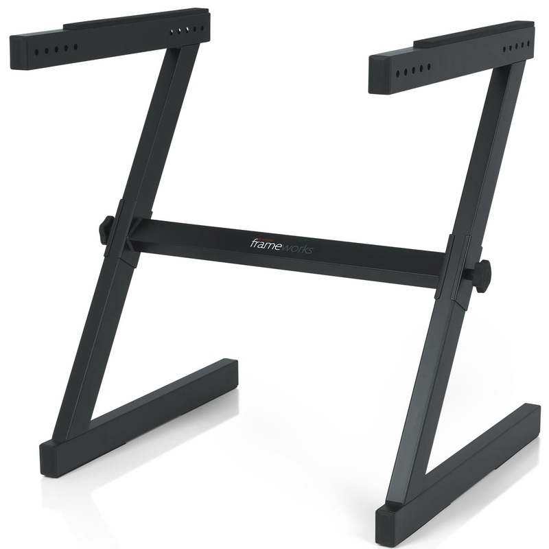 Gator GFWKEYZ0500 Z-Style Keyboard Stand, Fixed Height 27