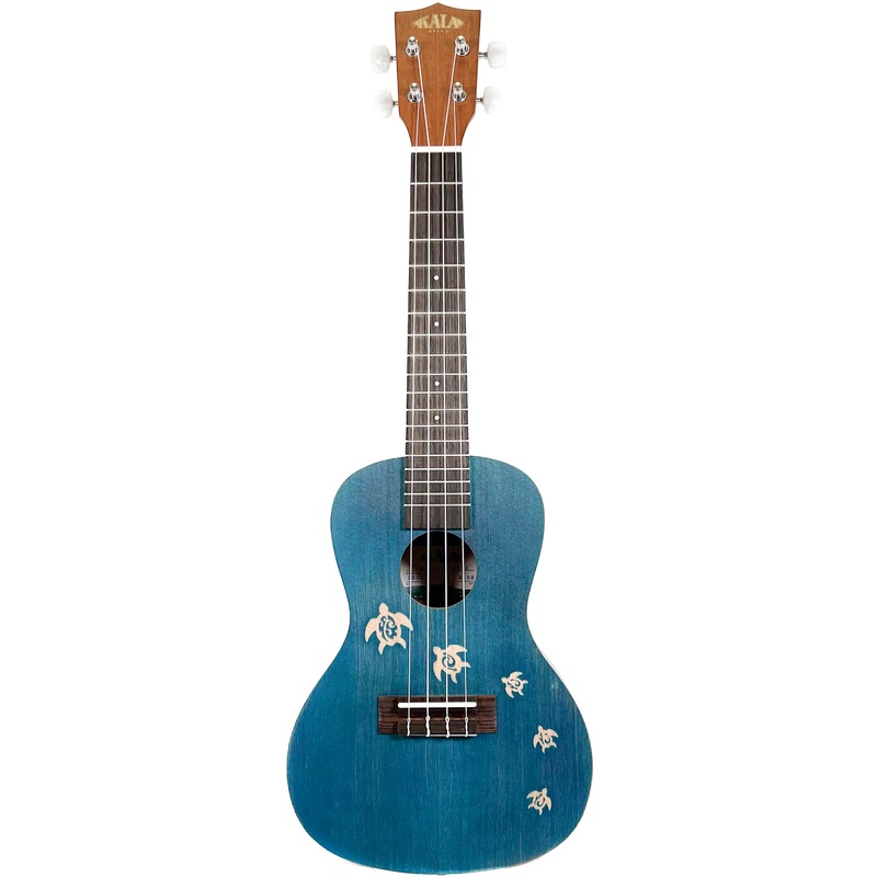 Kala KA-HI-HONU-C Concert Mahogany Ukulele with Honu Design