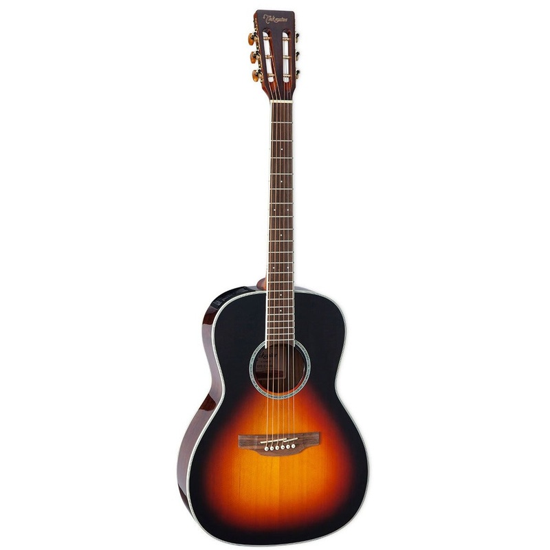 Takamine GY51E-BSB New Yorker Acoustic-Electric Guitar, Solid Spruce Top, Black Walnut b/s, Brown Sunburst