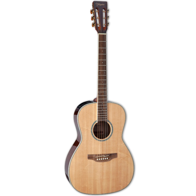 Takamine GY51E-NAT New Yorker Acoustic-Electric Guitar, Solid Spruce Top, Black Walnut b/s, Natural Gloss