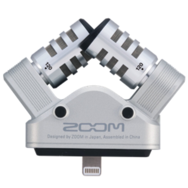 Zoom IQ6 Unidirectional X/Y Stereo Condenser Mic for IOS