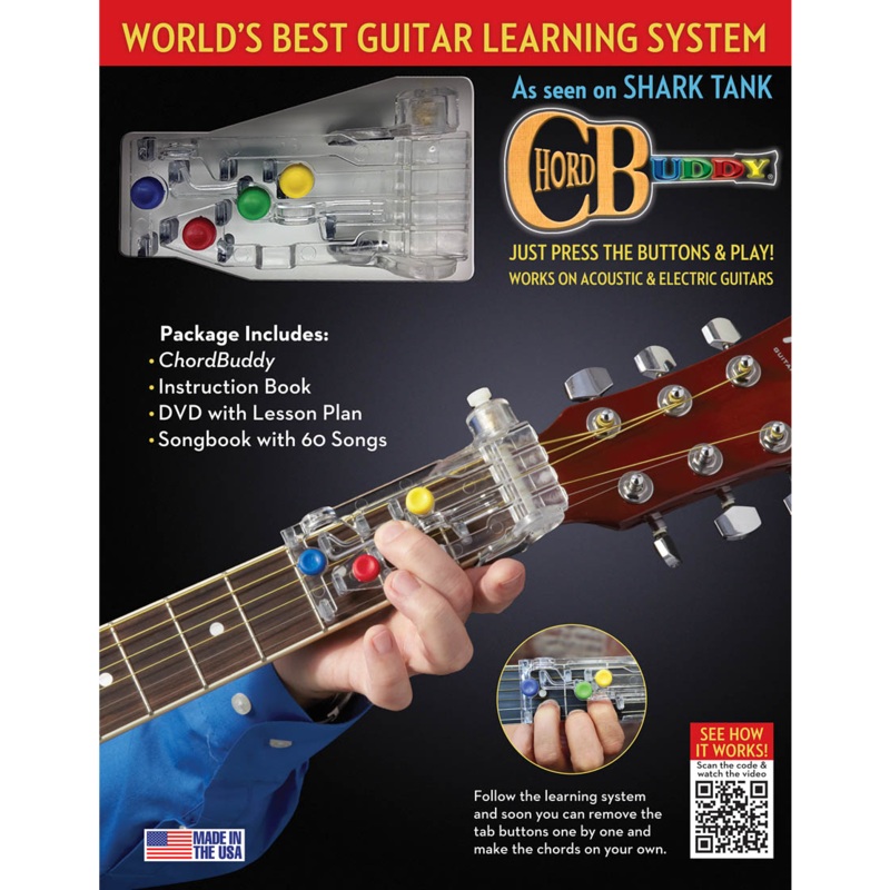 ChordBuddy CHORDBUDDY Chord Buddy w/ Book & DVD