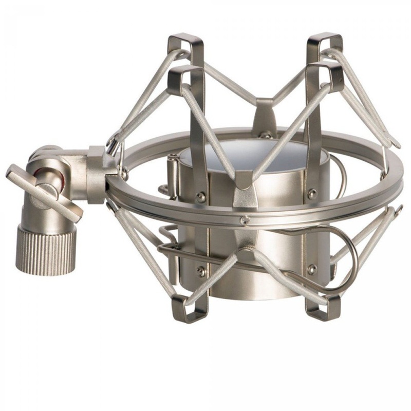 On-Stage MY410CG Studio Microphone Shock Mount Champagne (42-48mm diameter)