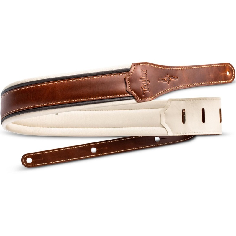 Taylor 4105-25 400 Series – Renaissance 2.5 Guitar Strap, Medium Brown