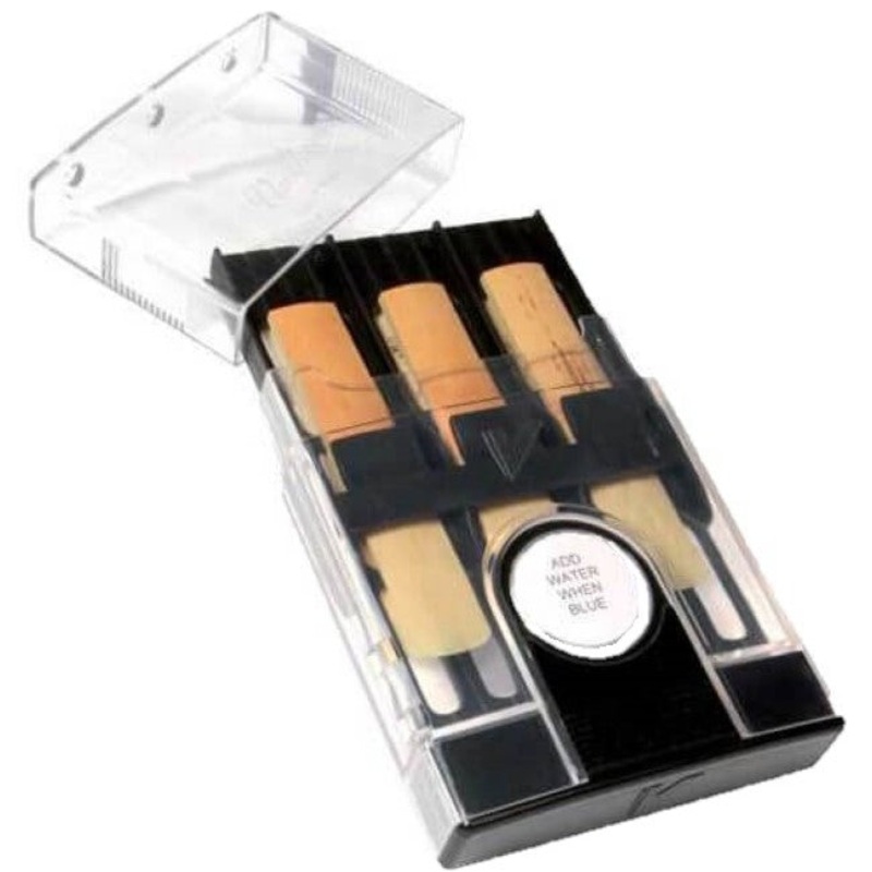 Vandoren HRC20 Hygro Reed Case for Bass Clarinet, Tenor Sax, Bari Sax