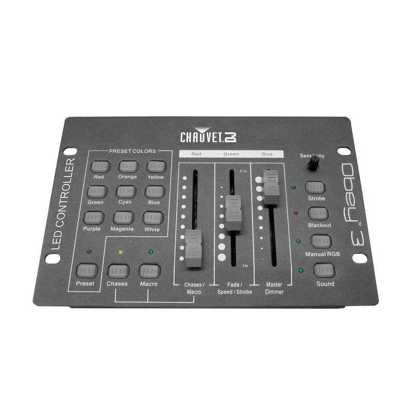 Chauvet OBEY3 Compact DMX Controller, 3-Channel