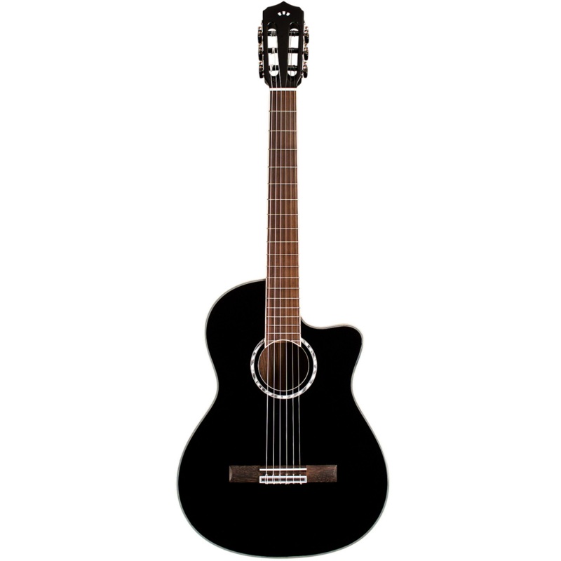 Cordoba FUSION5-BLK Fusion 5 Jet Black Cutaway, Electronics