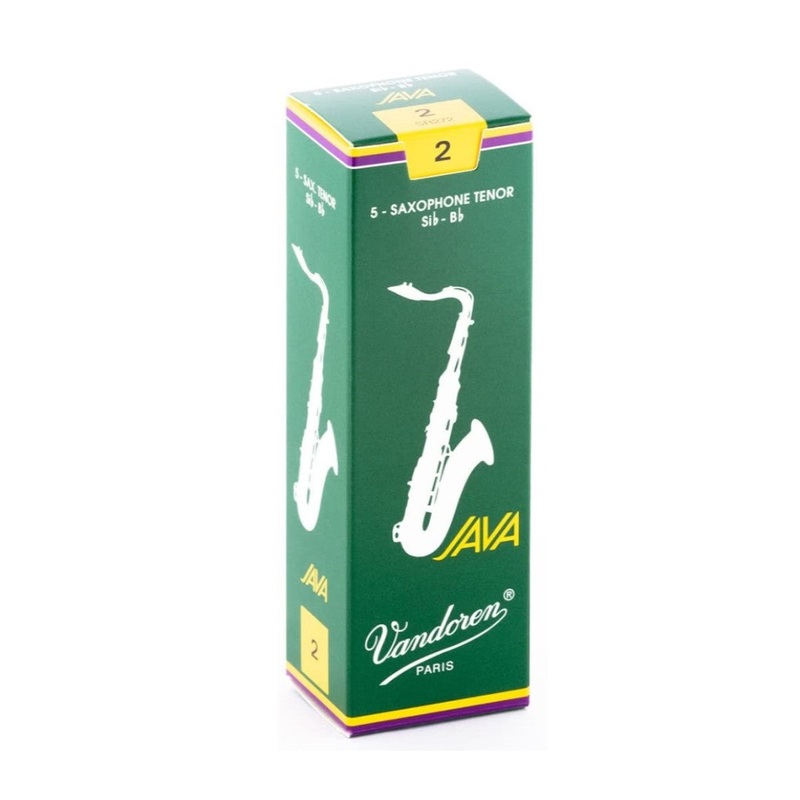 Vandoren SR272 Java Tenor Sax Reeds – Strength 2 (Box of 5)