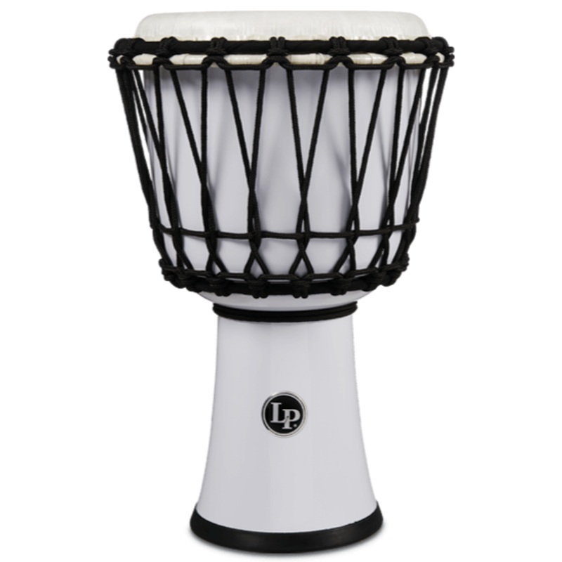 LP LP1607WH 7 Rope Circle Djembe White