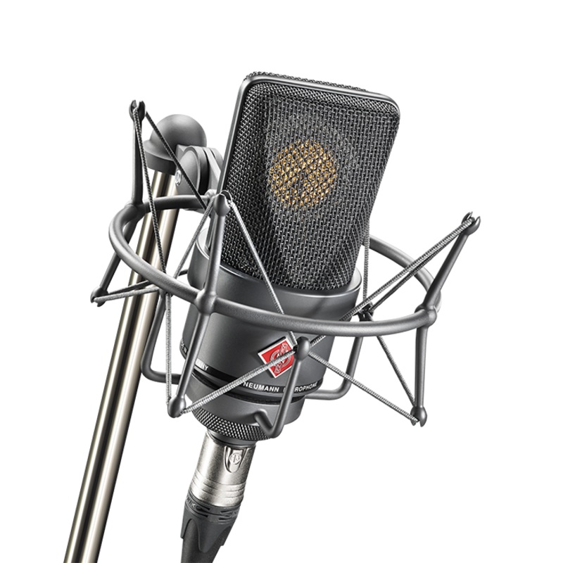 Neumann TLM103-MT-SET Studio Condenser Microphone Anniversary Set, Matte Black