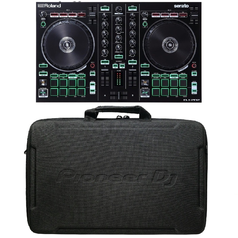Roland DJ-202 DJ Controller & DJC-B1 Soft Bag Bundle