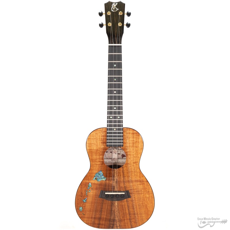 Kanile’a ISL-T-PREM-G ISL Premium Koa Tenor Ukulele, Island Inlay, Gloss (#25684)