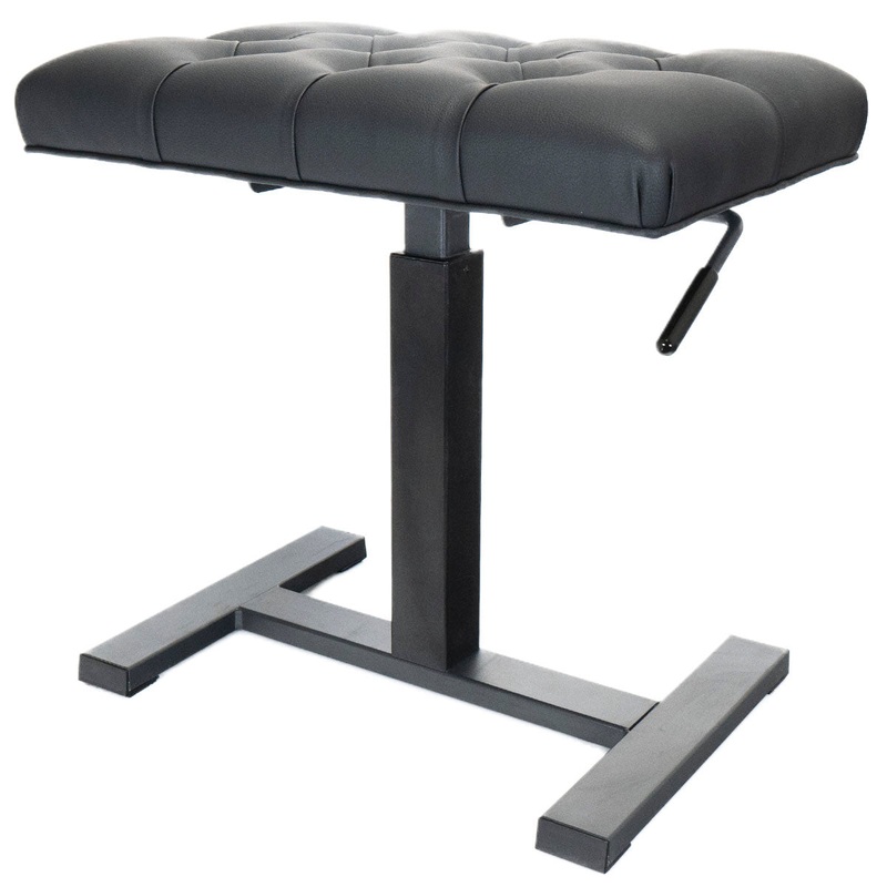 HY-PJ061B Piano Bench w/ Hydraulics, Black