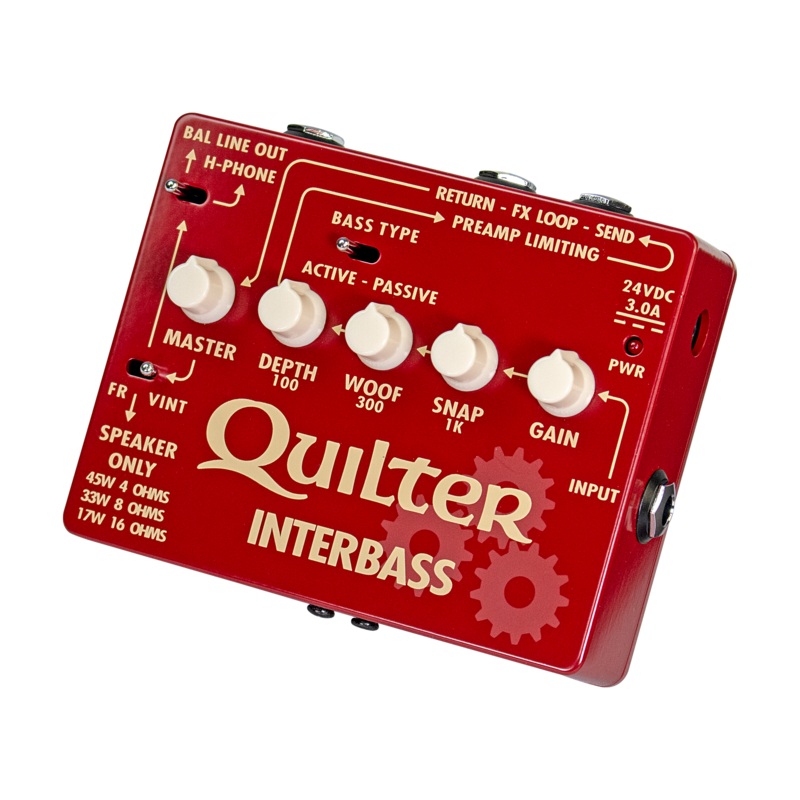 Quilter INTERBASS 45w (@4 Ohm) Compact Bass Power Amp