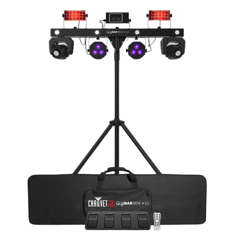 Chauvet GIGBARMOVE+ILS GigBAR MOVE + ILS – 5-in-1 Lighting Effect Tree w/ ILS Control